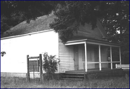 Pleasant Grove Church, 1956, Original Site